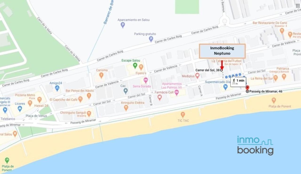 Apartamento Neptuno con vistas al Mar Salou Exterior foto